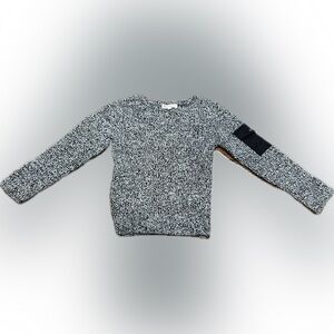 Appaman Black and White Crewneck Sweater